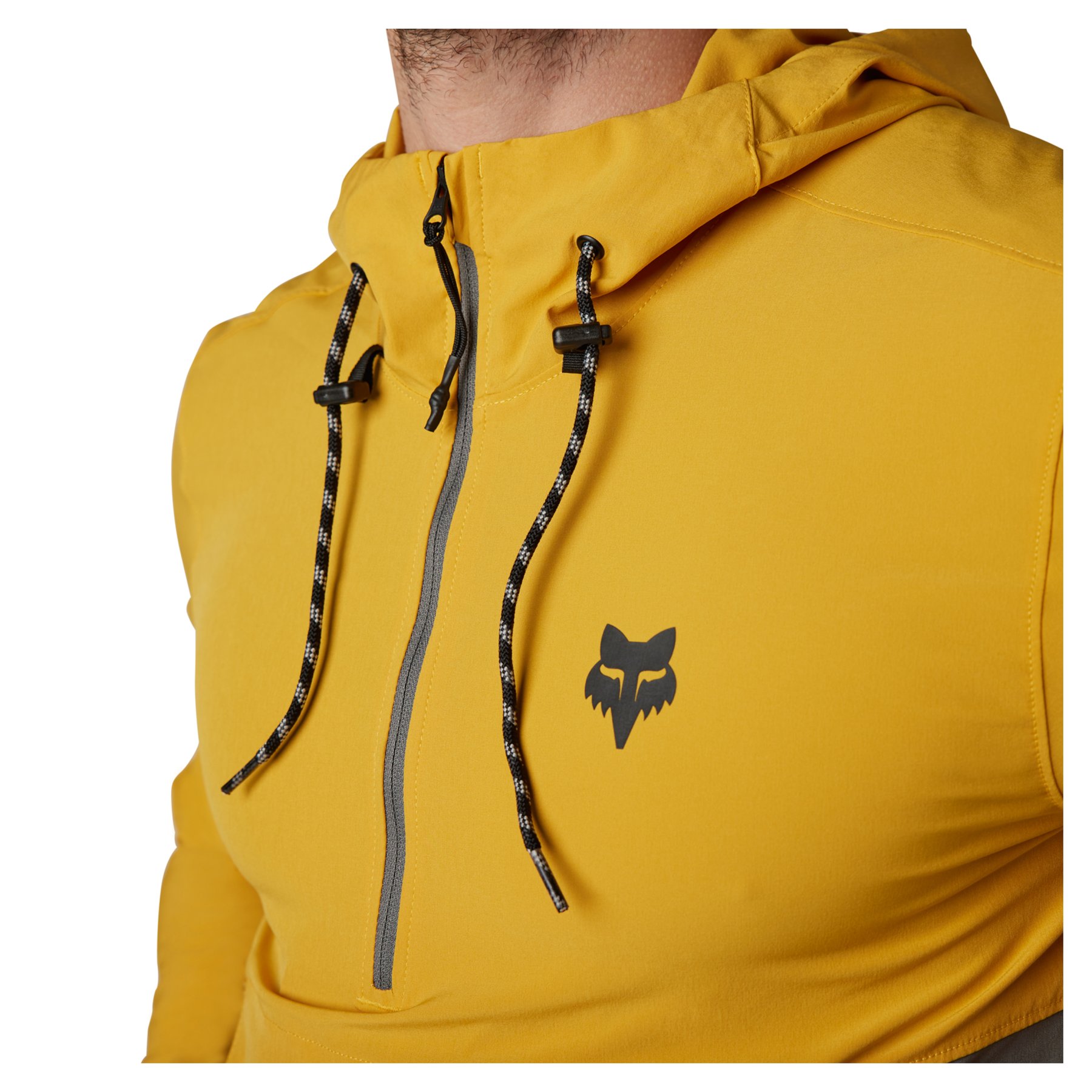 FOX Ranger Wind Pullover SP23 Daffodil SWEATSHIRTS AND JACKETS